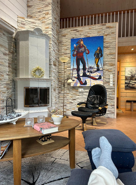 Another painting has found a home