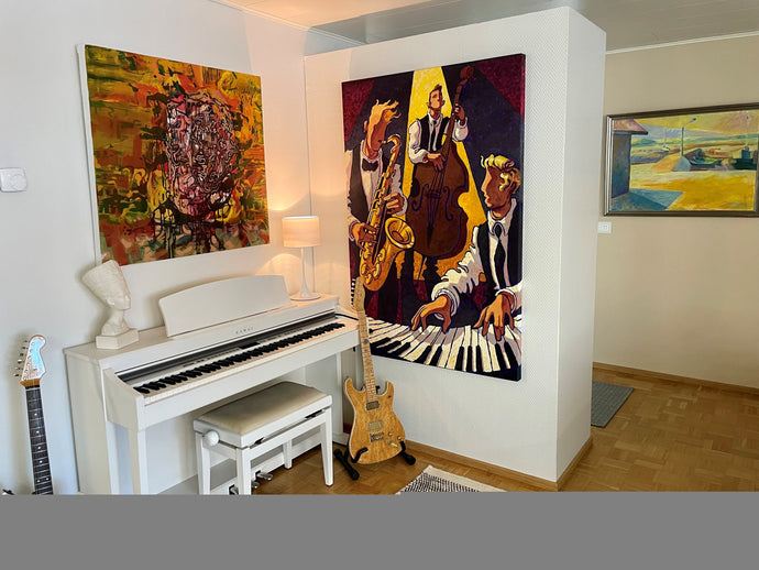 New Home For Jazz  Painting