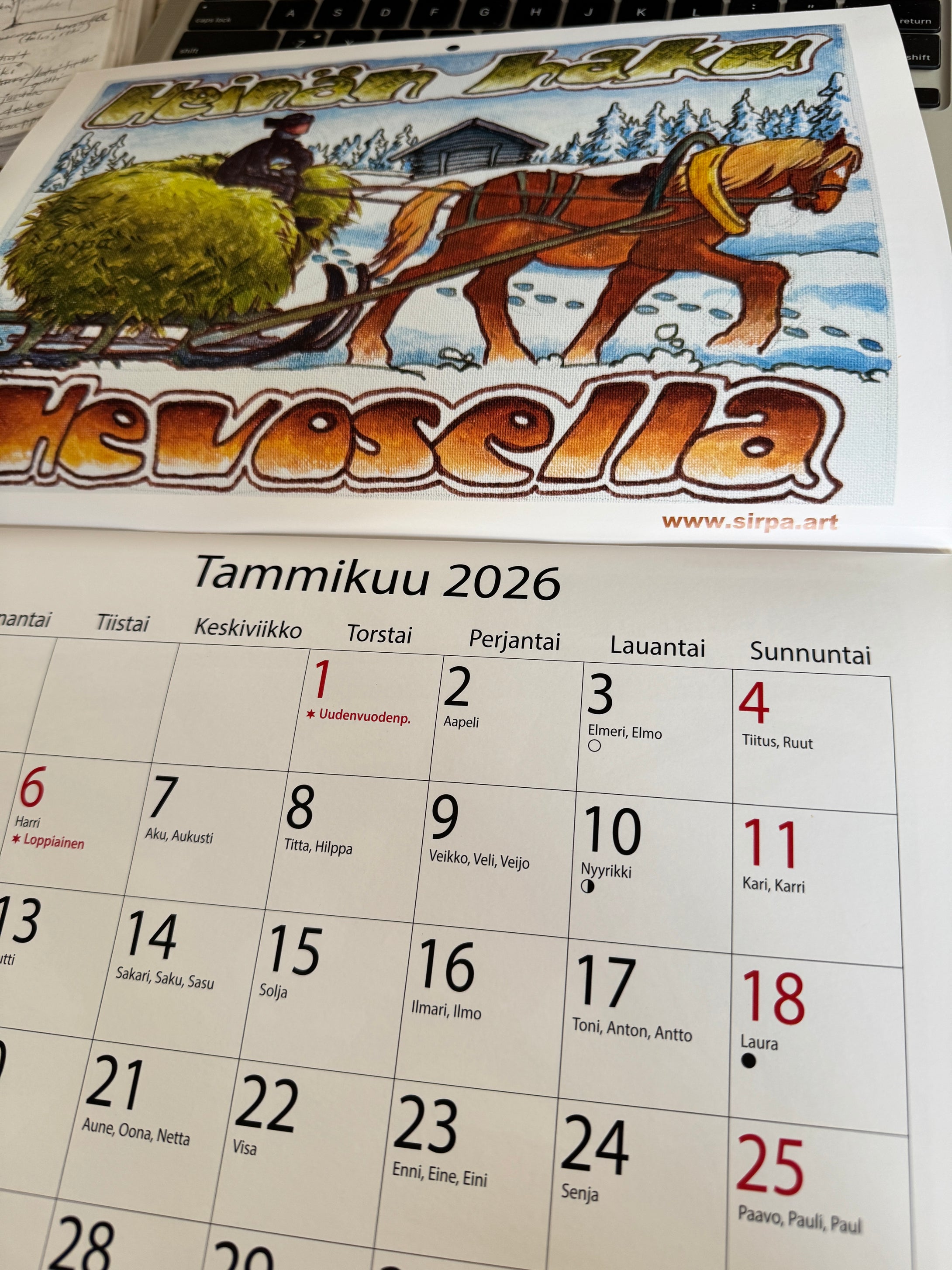Kalenteri 2026