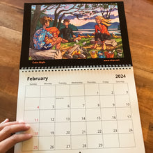 Load image into Gallery viewer, A Year With Sirpa 2024 Wall Calendar Double A4 size