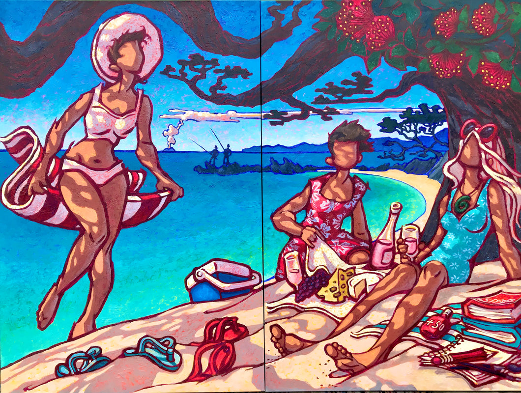 Girl’s Day Out Diptych